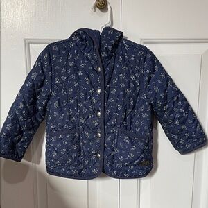 Polo by Ralph Lauren Floral Navy Kids Puffer Jacket